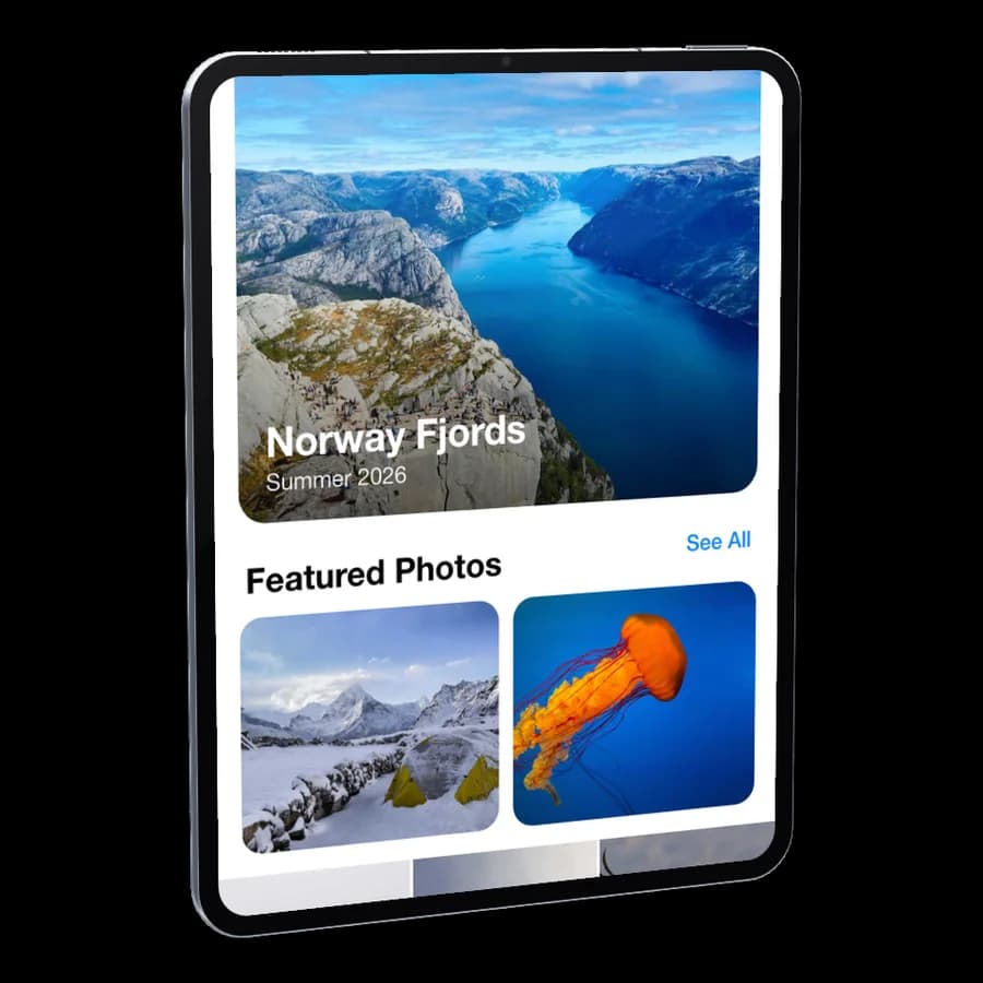 iPad rendered in 3D by ScreenCraft