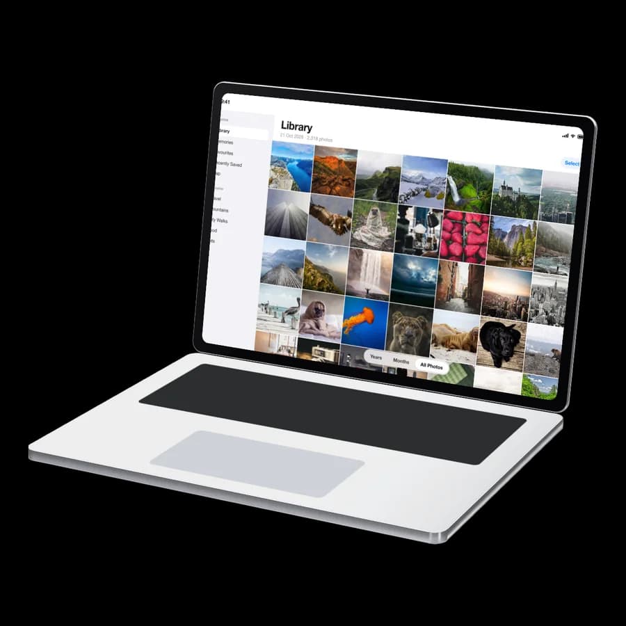 MacBook rendered in 3D by ScreenCraft
